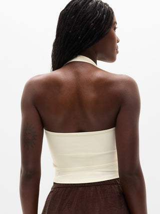 Camiseta Deportivo Cuello Halter Espalda Descubierta