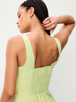 Wide-Strapped Sweetheart Neckline Dress
