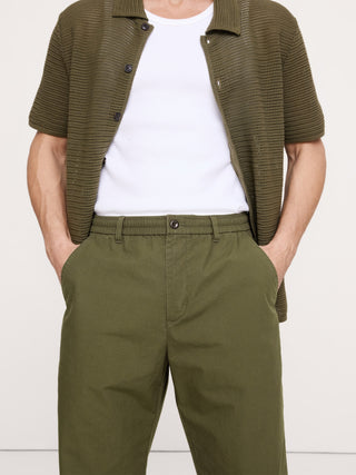 The Weekender Relaxed Pull-On Pant in Cotton.