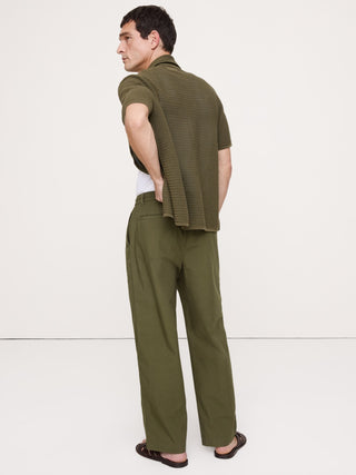 The Weekender Relaxed Pull-On Pant in Cotton.
