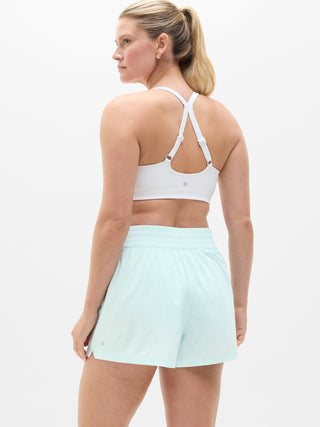 Sport Shorts with Elastic Waist and Pockets