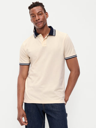 Classic Fit Pique Polo.