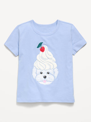 Short-Sleeve Graphic T-Shirt for Girls.