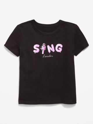 Short-Sleeve Graphic T-Shirt for Girls.
