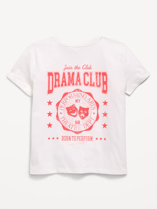 Short-Sleeve Graphic T-Shirt for Girls.