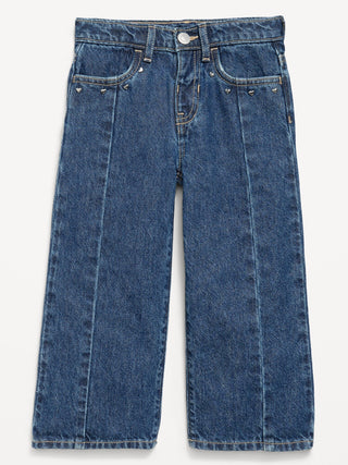Super Baggy Wide-Leg Jeans for Toddler Girls.
