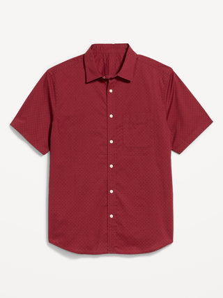 Blue Floral Collection Short Sleeve Shirt