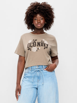 EveryWear Crew-Neck Logo-Graphic T-Shirt.