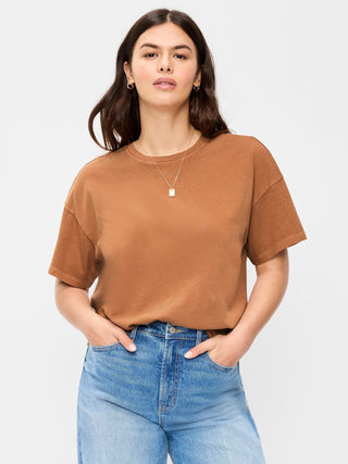 Camiseta Manga Corta de Algodón