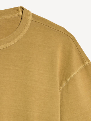 Garment-Dyed Heavyweight Cropped T-Shirt.