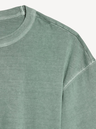 Garment-Dyed Heavyweight Cropped T-Shirt.