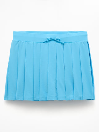 Falda pantalón de tiro bajo perfecta con pliegues para niña Athleta.