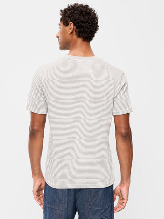 Camiseta Cuello Redondo de Algodón