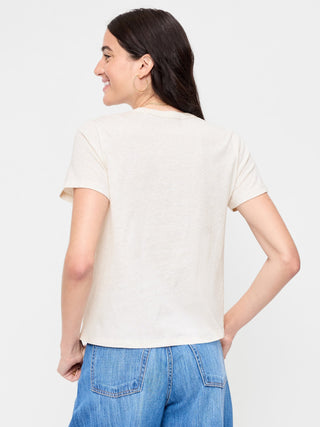 Camiseta de cuello redondo EveryWear.