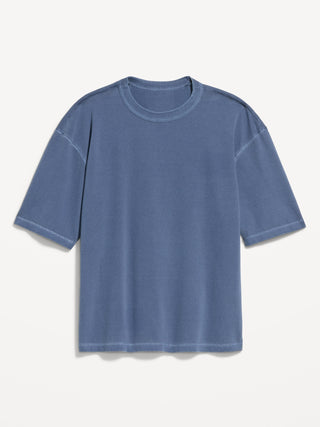 Garment-Dyed Heavyweight Cropped T-Shirt.