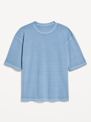 Garment-Dyed Heavyweight Cropped T-Shirt.