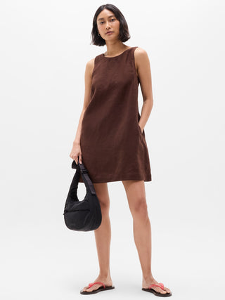Linen Strappy Dress