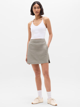 Falda pantalón de tiro alto de 17" Tee Time.