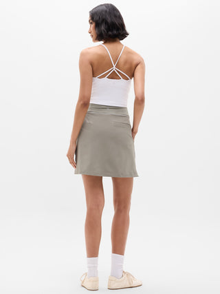 Falda pantalón de tiro alto de 17" Tee Time.