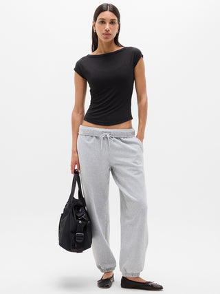 Perfect Rib Boatneck Tee.