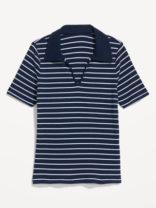 Keyhole Polo Top.