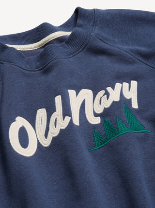 Vintage Crew-Neck Graphic Sweatshirt.