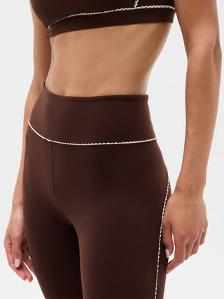 Legging Elation de talle ultra alto Picot 7/8.