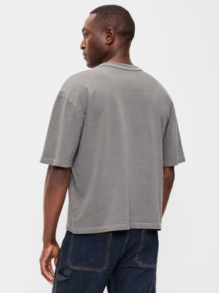 Garment-Dyed Heavyweight Cropped T-Shirt.