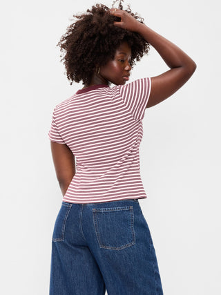 Striped Short-Sleeve T-shirt