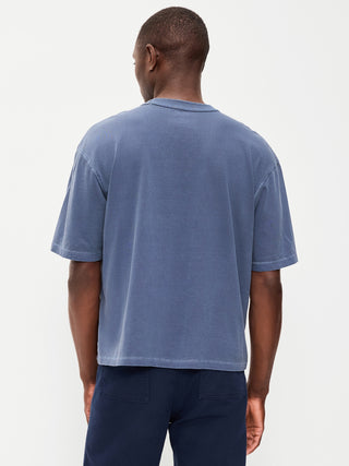 Garment-Dyed Heavyweight Cropped T-Shirt.