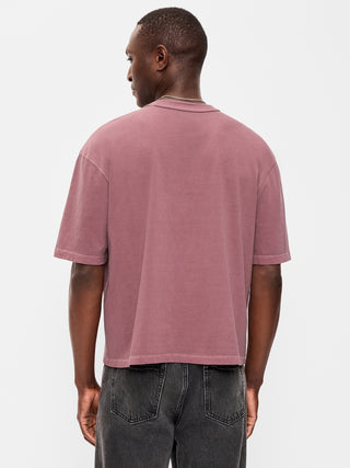 Garment-Dyed Heavyweight Cropped T-Shirt.