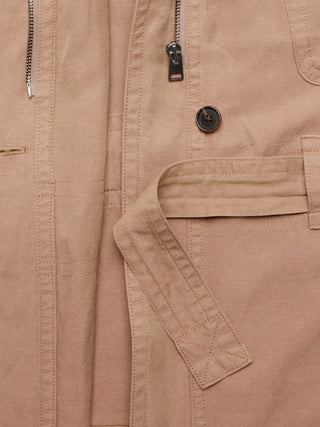 Chaleco utilitario TENCEL™ de algodón y lino.