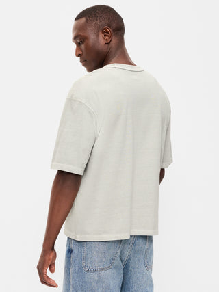 Garment-Dyed Heavyweight Cropped T-Shirt.
