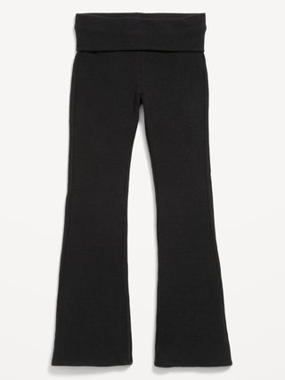 CozePlush Foldover Pants for Girls.