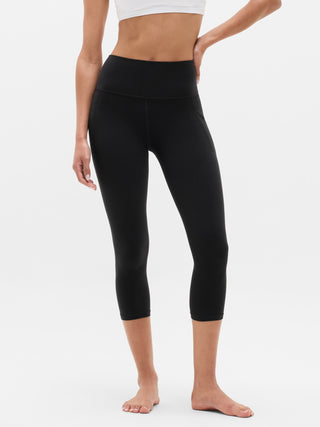 Legging Capri Talle Alto con Bolsillos