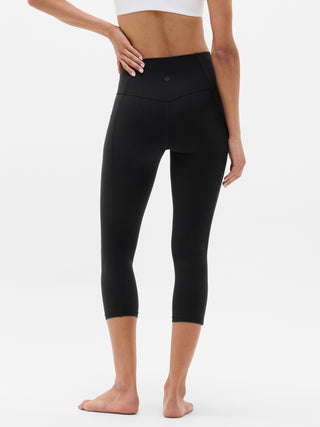 Legging Capri Talle Alto con Bolsillos