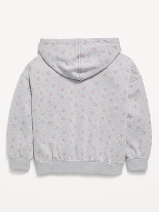 Oversized Graphic Pullover Hoodie for Girls.