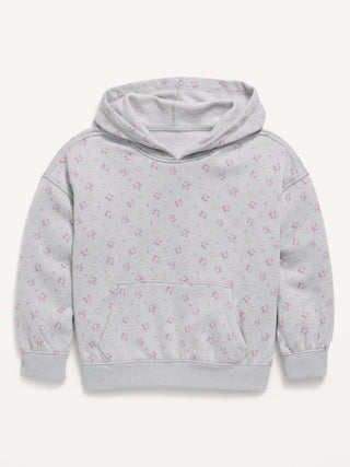 Oversized Graphic Pullover Hoodie for Girls.