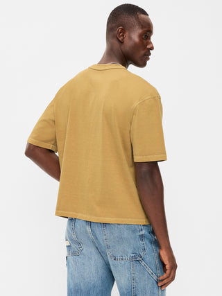 Garment-Dyed Heavyweight Cropped T-Shirt.