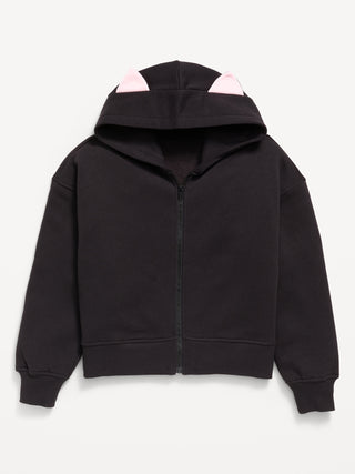 Fleece Full-Zip Hoodie for Girls.