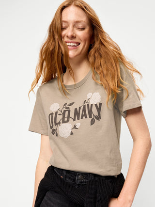 EveryWear Crew-Neck Logo-Graphic T-Shirt.