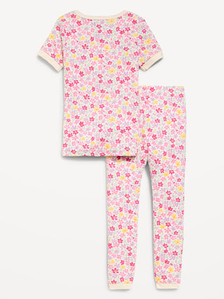 Printed Snug-Fit Pajama Set for Toddler & Baby.
