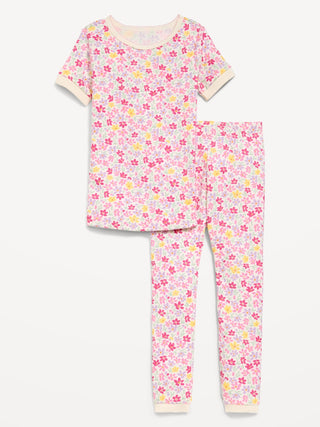 Printed Snug-Fit Pajama Set for Toddler & Baby.
