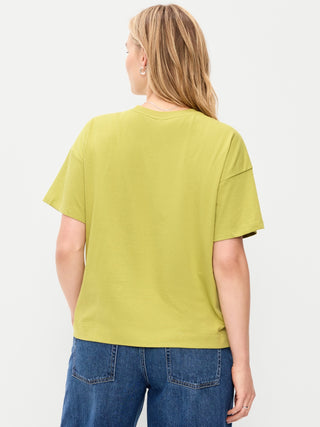 Camiseta Manga Corta de Algodón