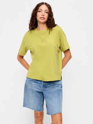 Camiseta Manga Corta de Algodón