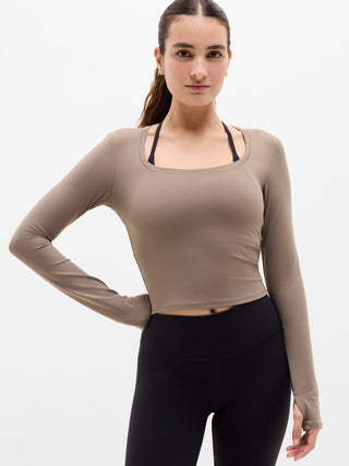 Transcend Open Back Top.