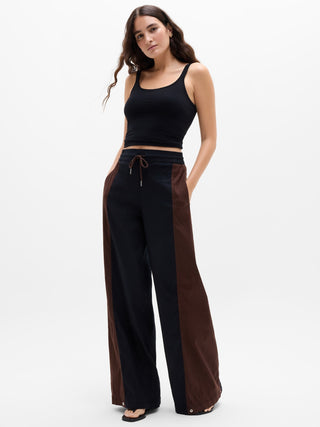 SuperLinen Blend Palazzo Pant.