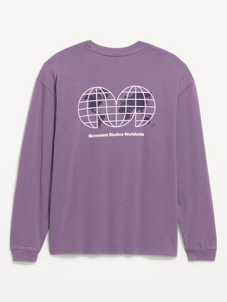 Lived-In Pro Long-Sleeve Graphic T-Shirt.
