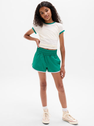 Girls' Athletic Shorts with Pocket