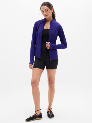Salutation Chaqueta con Cremallera y Bolsillos